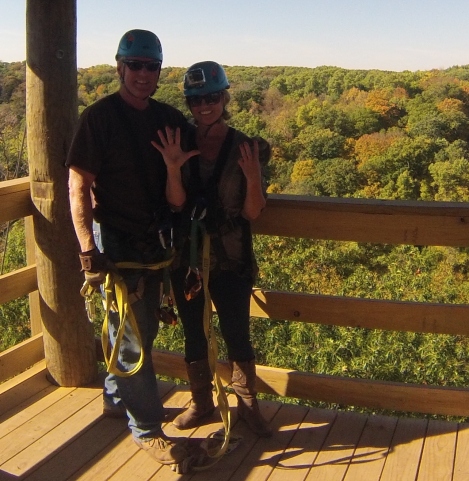53rd birthday at Kerfoot Canopy Tours